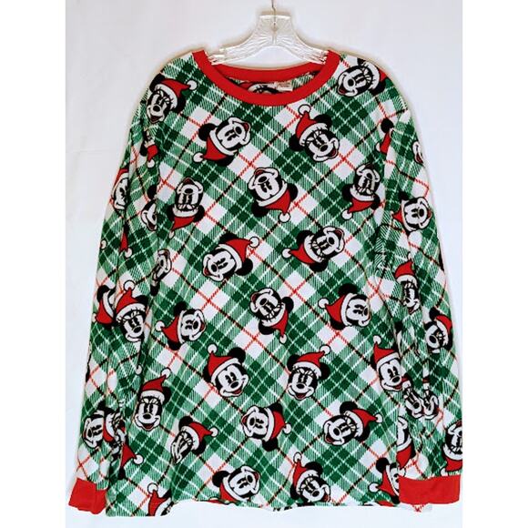 Disney Mickey Mouse Men'sChristmas Pajama Set Size XL Cozycore loungewear - Picture 3 of 9